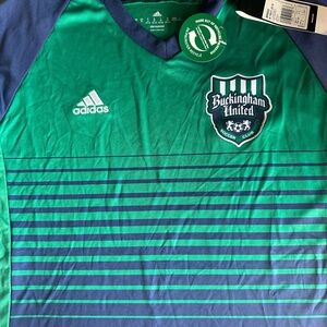 Adidas Buckingham United Striped Jersey